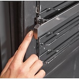 thumbnail of Siemens iQ300 Einbau-Backofen-Set HB271PAL25, HB271ABB3 Backofen + HZ538000 Clip-Auszug, 60 x 60 cm, Deep black inox