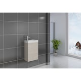 thumbnail of SAM® Gäste-WC Waschbecken 40 x 22 cm sonomaeiche Vega