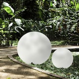 thumbnail of Sfera Luminosa da Giardino Made in Italy | Sphere S LED Luce Fredda | Luci a LED da Giardino da Esterno-Interno |Trasformatore IP20 da 1,4 mt LED IP67