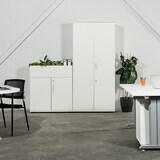 thumbnail of Rocada mesa de oficina serie metal 180x80 blanco / gris