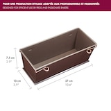 thumbnail of Gobel - Pasteten- oder Kastenform, aufklappbar - antihaftbeschichtet - 270x100 mm außen / 250x90 mm innen H 75 mm - 220020