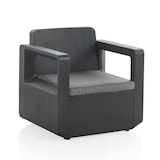 thumbnail of SHAF - Set de Muebles de Jardín y Terraza Venus Tete a Tete Color Grafito 2 Sillones y Mesa de Centro