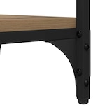 thumbnail of Table d'appoint avec étagère Chêne artisanal 40 x 30 x 75 cm Modèle Aero Vision Élite