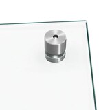 thumbnail of vidaXL Küchenrückwand Transparent 100×40 cm Hartglas