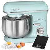 thumbnail of Bomann KM 6030  Robot Batidora Amasadora Repostería, 5L, Velocidad Regulable Electrónica, 1100 W, Serie Rock & Retro, Estilo Vintage, Verde Menta