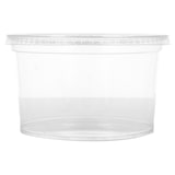 thumbnail of Tarrinas + Tapas 375 Ml Ø11,7X6,1 Cm Transparente Pet (250 unidades)