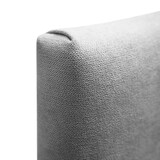 thumbnail of Cabecero De Cama Bruselas SUEÑOSZZZ Cabecero Para Camas De 90 y 105 (115 x 57 cm) Tapizado En Tela Gris