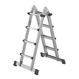 thumbnail of PROREGAL Teleskopleiter 4-teilig mit Traverse 4x4 Sprossen