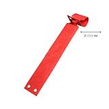 thumbnail of CombiCraft Tyvek Schlaufenetiketten - 220 x 25,4 mm - 1000 Stück - rot - 105 g/m² Tyvek - Geeignet für Matrixdrucker