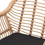 thumbnail of CASARIA® Korbsessel Gartenstühle 2er Set Bali Polyrattan