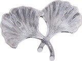 thumbnail of Dekoschale Schale Masterbox 18-teilig Aluminium Ginkgo 2 Blatt Blattschale : silber