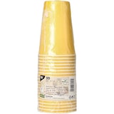 thumbnail of 300 Pappbecher 0,2 l gelb Kaltgetränk Becher