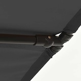 thumbnail of Parasol de jardin avec mât en aluminium 2x1,5 m Anthracite Modèle Patio Tau Plus