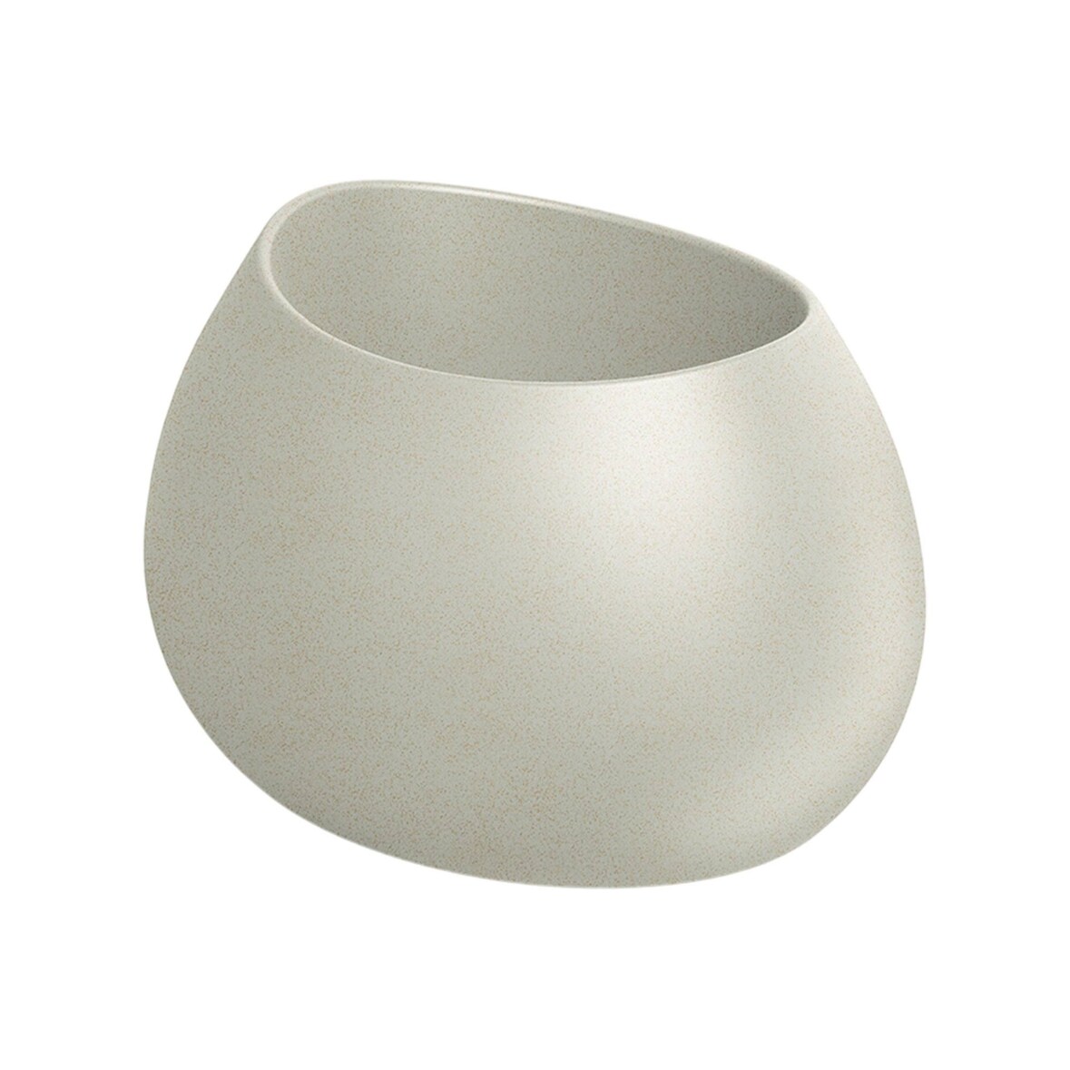 Prosperplast - Blumentopf aus Rotationsgeformtes Polyethylen 23L 60x50x38cm in farbe Sandweiß - Evolia ETHICK