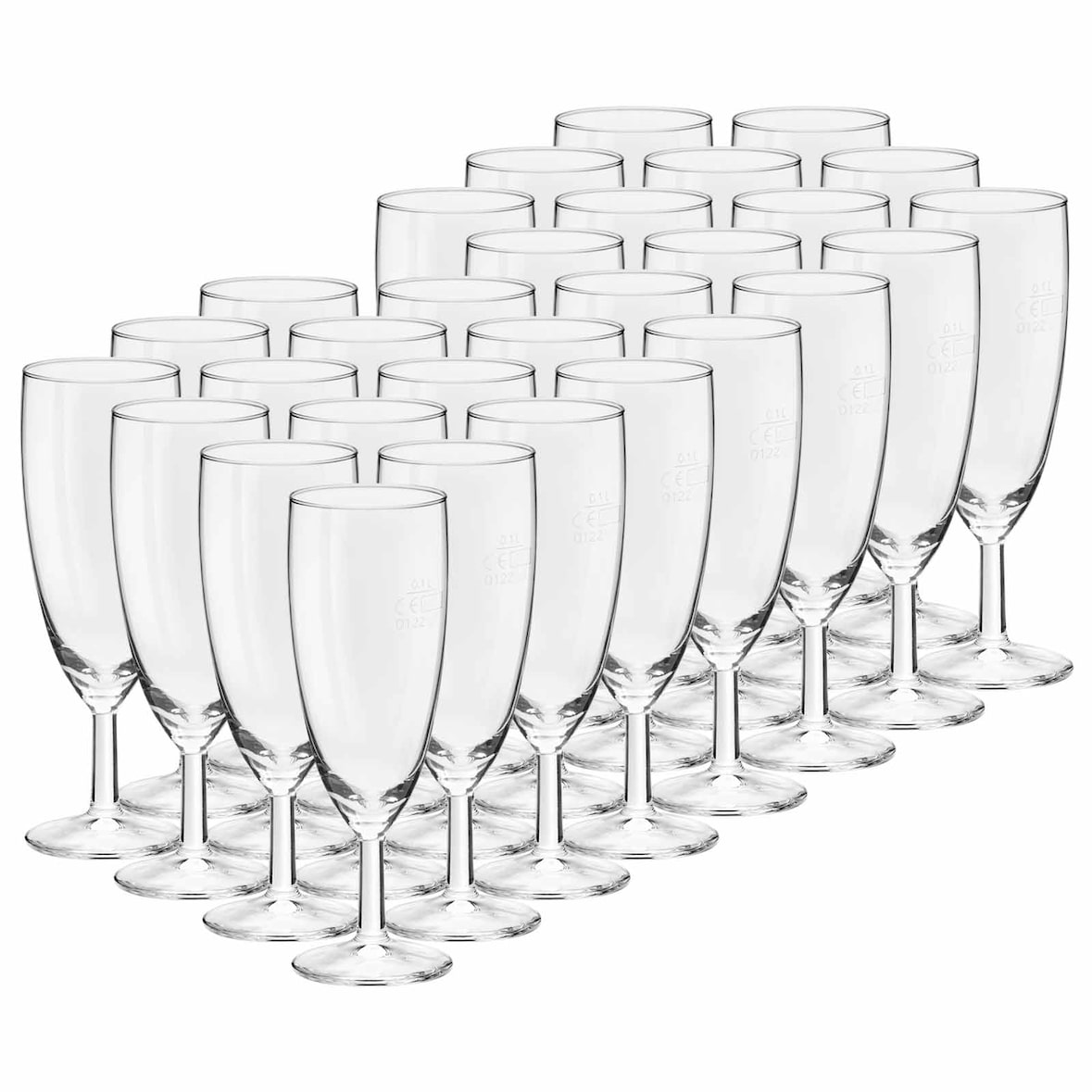 Van Well Royalty Sektglas 0,1 l geeicht 30er Set