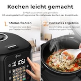 thumbnail of Balter Multikocher MK-02 Reiskocher mit 20 Programme, 4L Rice Cooker, Fuzzy-Logic, Dampfgarer