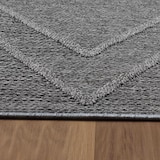 thumbnail of Teppich Outdoor Boho Wetterfest Waschbar Strapazierfähig Balkon Terrasse Küche OEKO-TEX Grau 200x290 cm – CORTINA von Kadima Design