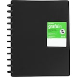 thumbnail of Pasta de 20 capas intercambiáveis A4 "Grafo IN ECO" Preto