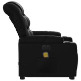 thumbnail of vidaXL Massagesessel mit Aufstehhilfe Elektrisch Schwarz Kunstleder