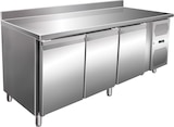 thumbnail of Gastro Edelstahl Tiefkühltisch Tiefkühltheke 3 Türen 386 L mit Aufkantung