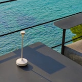 thumbnail of Lumisky RUBY draadloze tafellamp H25CM Staal Wit