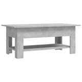 thumbnail of vidaXL Salontafel 102x55x42 cm bewerkt hout betongrijs