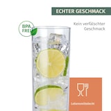thumbnail of Milano Longdrinkglas 2er Set aus Polycarbonat 330 ml bruchfest BPA-frei leicht – für Longdrinks Softdrinks