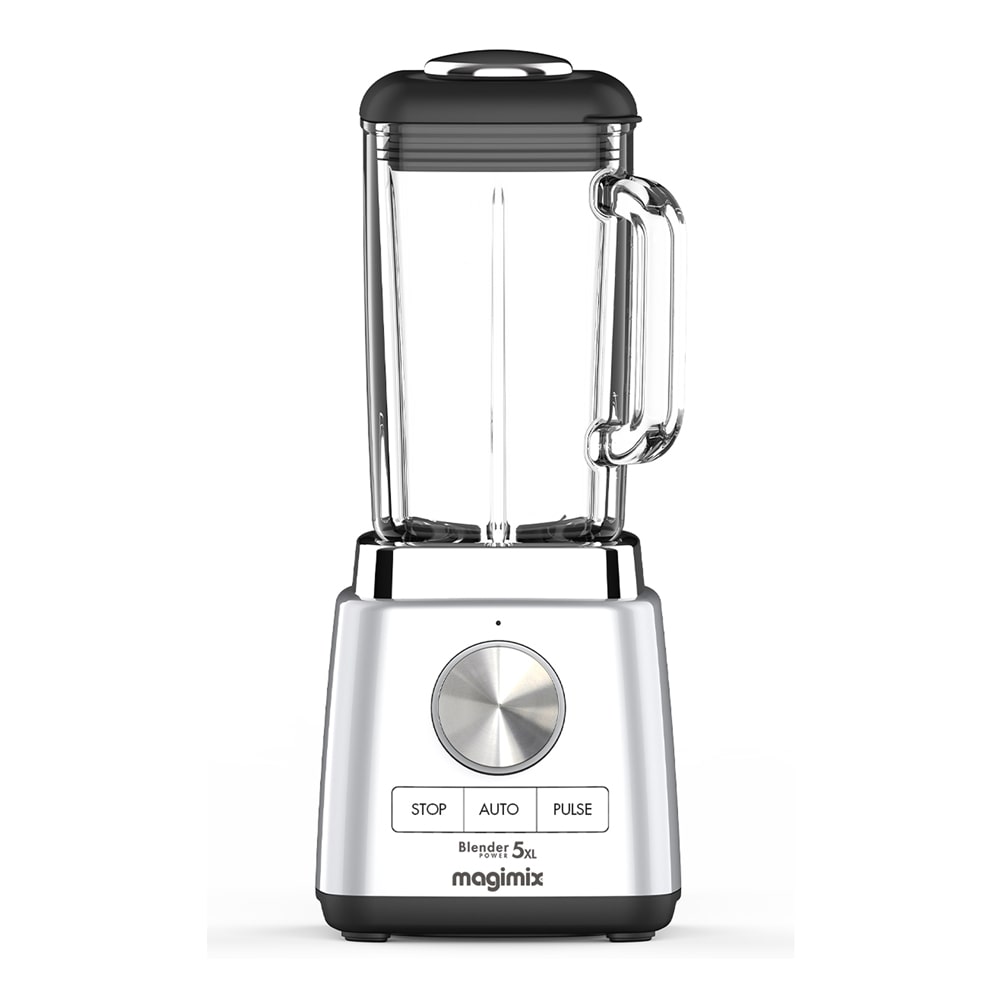 Blender connecté Power 5  chrome mat -  180 cl Argent Autre Verre Magimix 18.4x18.4 cm