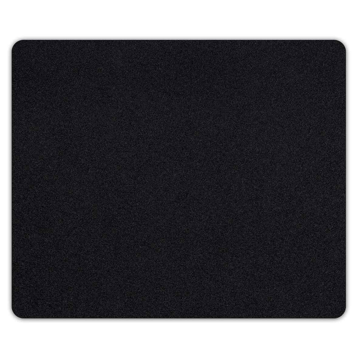 Bodenschutzmatte Viking - Bürostuhlunterlage aus Polyester - Für Hartböden - Schwarz / 100 x 120 cm