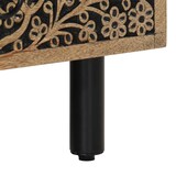 thumbnail of Mesa de centro de madera maciza mango 80x54x40 cm