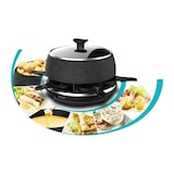 thumbnail of Tefal Cheese'N'Co RE12C8 Raclette Grill 6 Person(en) 850 W Schwarz