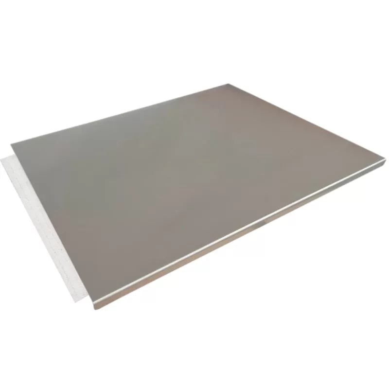 Giemme Spoleto - Plan de travail en acier inox AISI 304, Planche 80x56 cm pour cuisines professionnelles