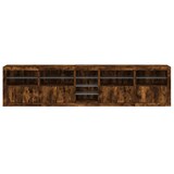 thumbnail of vidaXL Sideboard mit LED-Leuchten Räuchereiche 283x37x67 cm