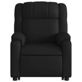thumbnail of Décoshop26 - Fauteuil de relaxation fonction massage et inclinable fonction de levage électrique en PVC noir DEC027802