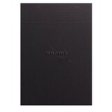 thumbnail of Rhodia Touch Black Maya pad A5 50 Blatt blanko 120g - Schwarz 116110C