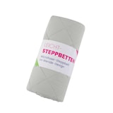 thumbnail of Microfaser Sommer Steppbett 135x200 weiß & wollweiß / OEKO-TEX / kochfest 95° / Leichtsteppbett für heiße Tage / ohne Bezug verwendbar