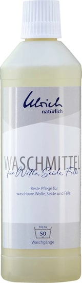 thumbnail of ULRICH natürlich Waschmittel für Wolle, Seide und Felle 500 ml flüssig mit Lanolin