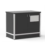 thumbnail of Meuble porte balance avec une porte battante avec espace poubelle intérieur 1000x600x900