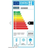 thumbnail of Armoire inox négative 960 Litres 2 portes GN 1/1, sur roulettes, 870 W, 220 V - MONO
