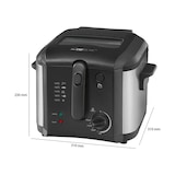 thumbnail of Clatronic Fritteuse 1600 W Schwarz FR 3649