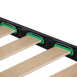 thumbnail of Rete letto ortopedica singola 90x190 in metallo a doghe flessibili in legno di faggio, per letto singolo una piazza - Comprarredo