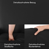 thumbnail of Fernsehsessel mit Aufstehhilfe, Relaxsessel mit elektrischer Liegefunktion, 2 Motoren, 120 kg belastbar, Kunstleder, Schwarz, Raburg Jan