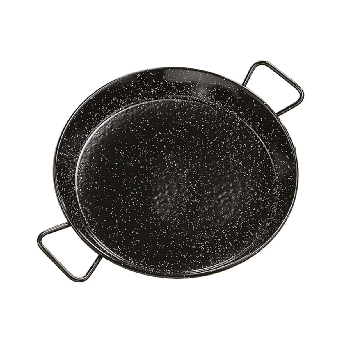 poêle à paella 50 cm. émaillée valencienne 13 portions