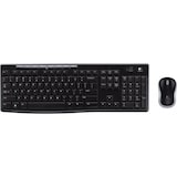 thumbnail of Logitech MK270 RF Inalámbrico AZERTY Negro Teclado Combo Nanorreceptor Francés