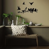 thumbnail of Décoration murale en métal Oiseaux sur branches et en vol Hanah Home