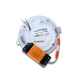 thumbnail of 6 watt LED Einbauleuchte einbaustrahler unterputz spot Panel Ultra Slim Rund Ø12 cm Neutralweiß