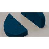 thumbnail of Noverb Design - Lampadario Acustico Fonoassorbente Made In Italy - Serie Tangeri Colore Blu 43 x 28 cm (d x h)