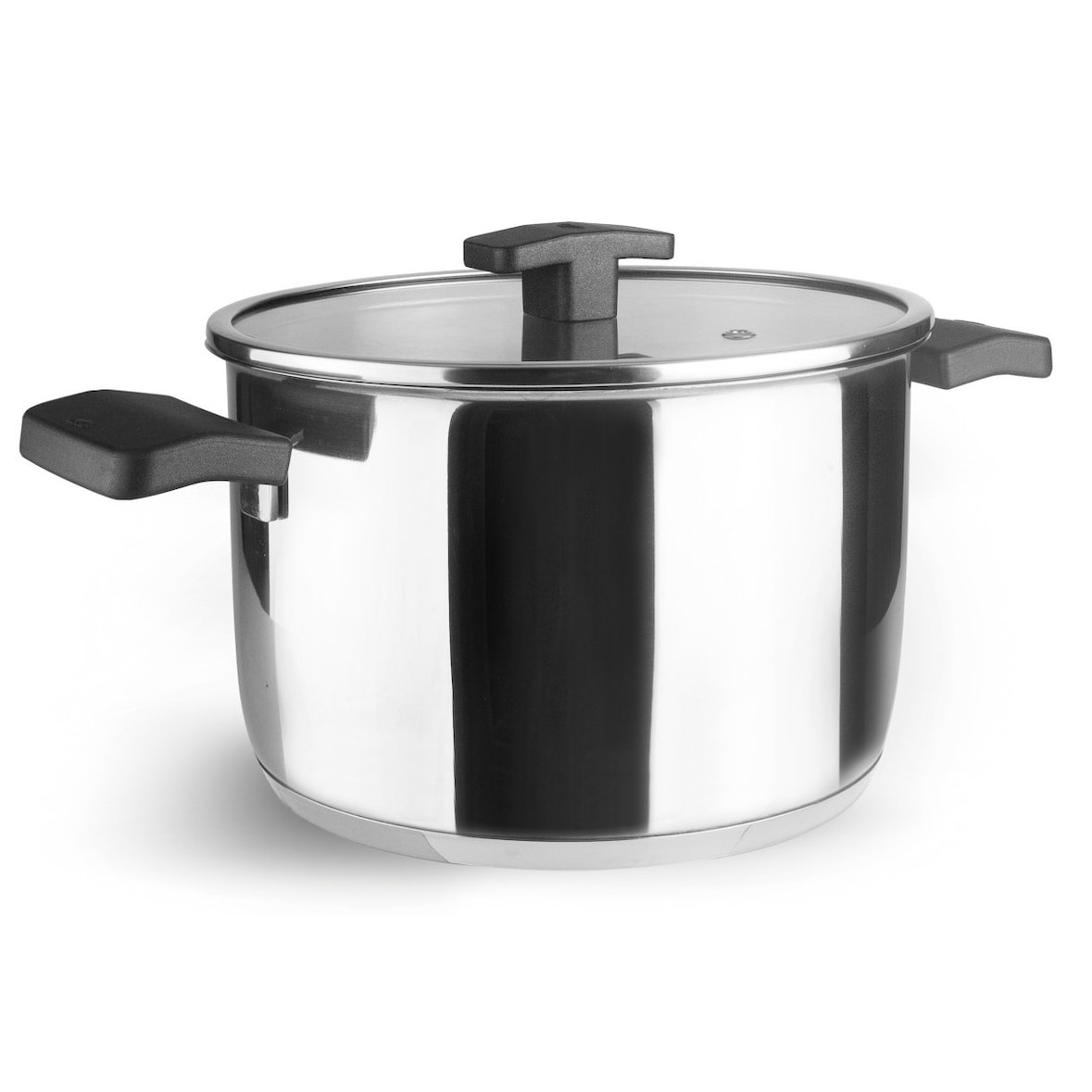 LACOR Kochtopf mit Deckel CALIZA Edelstahl 18/10 18 cm 3,5 L 80118