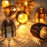 thumbnail of Lumisky Luces solares de cadena Polyrotin 3.8M Marron