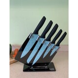 thumbnail of Starlyf Jade Knife Series + Stand, Messerset & Messerblock, Set 6-tlg., 5 Messer, Jade Beschichtung, Messerständer, Acryl, schwarz